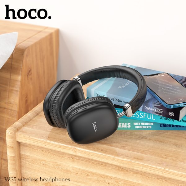 HOCO W35 BT Headphones - Wireless Bluetooth Over-Ear Headphones - Saif Al Najmi Kw
